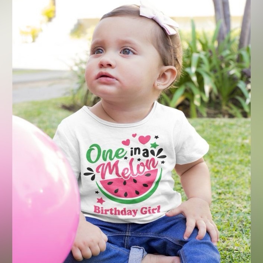 One In A Melon First Birthday Tee/Onesie